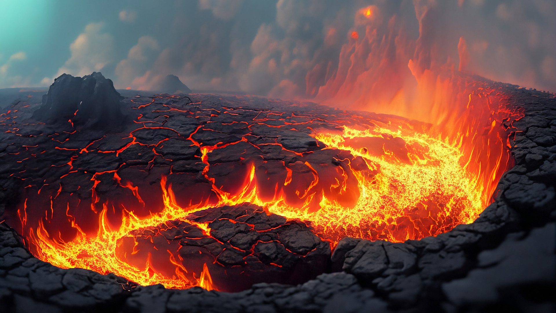 火山